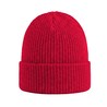 Czapka zimowa z wełny merino - mod. 6060:Czerwony, Wełna merino